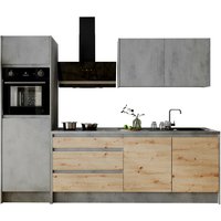 Yourkitchen Küchenblock Premium 273 TROJA, Holznachbildung von yourkitchen