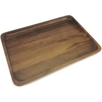 7 X 10 Zoll Tablett Holz Utensil Raintree Serviertablett Servierschale Restaurant Holzhandwerk von yoursupply