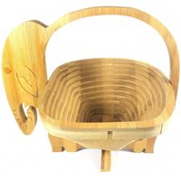Elefant Bambus Holz Zusammenklappbare Faltbare Küche Obstkorb Schüssel Schale Elefant Bambus Holz Zusammenklappbare Faltbare Küche Obstkorb Schüssel Schale von yoursupply