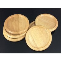 Untersetzer Holz Runde Kreis Form Untertassen Trinken Handgemachte Teak Halter Spender Becherhalter 6 Stück Untersetzer Holz Runde Kreis Form Untertassen Trinken Handgemachte Teak Halter Spender Becherhalter 6 Stück von yoursupply