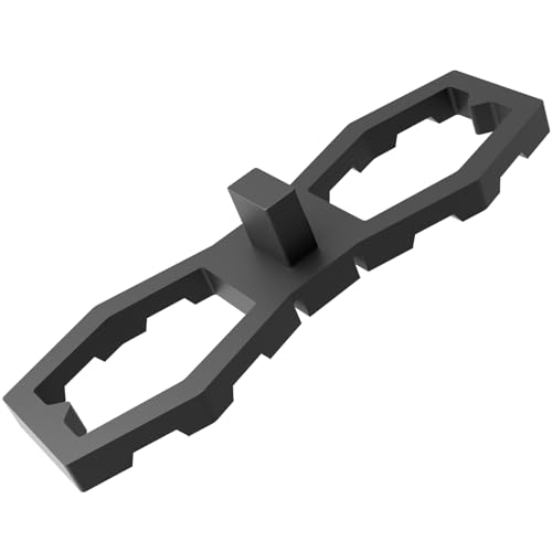Terrassendielen Abstandhalter | Terrassfix Dielenabstand 6 mm | 200 Distanzhalter in für ca. 14m² Terrasse | Terrassendielen AbstandhalteLastübertragung bis 10 Tonnen. (200 Stück) von Bigcago