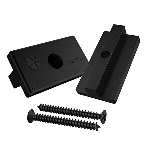 YOUTU® 200 Stück WPC Clips, Versteckte Befestigung mit T-Clip mit Schrauben, versteckte Befestigung mit Edelstahlschrauben, 6 mm Terrassenclips Kunststoff für WPC/BPC Dielen. (200 Stück WPC Clips) von youtu