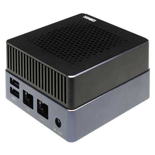 youyeetoo AI BOX-1684X Compute Box, 32 Tops Rechenleistung,16GB + 64GB, BM1684X(Octa-core ARM), große Modelle für den privaten AI-Einsatz, für Edge Computing, Computing Services von youyeetoo