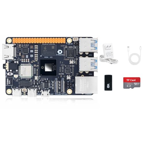 youyeetoo D-Robotics RDK X5 Entwicklungsboard, angetrieben durch Sunrise 5 Chip, Octa-Core Cortex A55 Prozessor, 10 Tops Computing Power (4GB RAM,TF Card-Paket) von youyeetoo