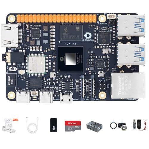 youyeetoo D-Robotics RDK X5 Entwicklungsboard, angetrieben durch Sunrise 5 Chip, Octa-Core Cortex A55 Prozessor, 10 Tops Computing Power (8GB RAM,6er Mikrofonpaket) von youyeetoo