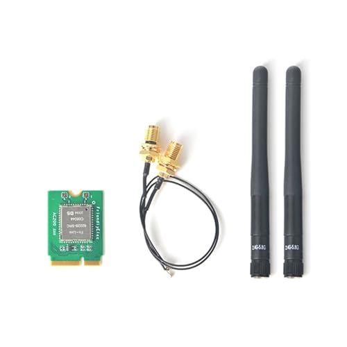 youyeetoo FriendlyElec AC200 M.2 SDIO WiFi Module, for NanoPi R2S Plus / M5 / R76S (WiFi Module & Antenna Rod with Cable) von youyeetoo