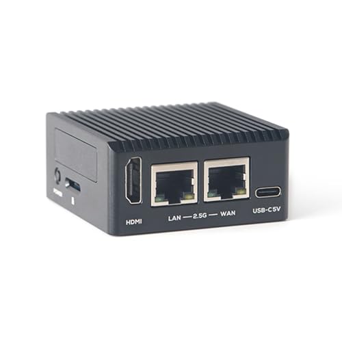 youyeetoo FriendlyElec NanoPi R76S Router Development Board | RK3576 8-Kern 2.2GHz | 2X 2.5G Ethernet | 6 Tops NPU | M.2 Slot & USB 3.2 | IoT/Linux/Android (2GB RAM - 0GB eMMC,Ohne Netzteil) von youyeetoo