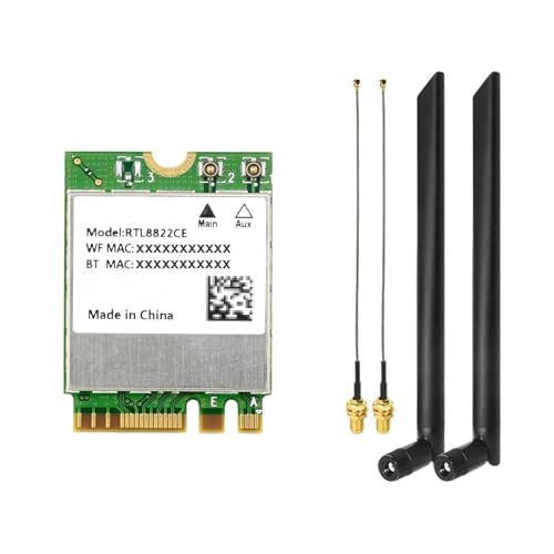 youyeetoo RTL8822CE WiFi Modul - AW-CB375NF Dual-Band Wireless Netzwerk Adapter mit Bluetooth 5.0 - Unterstützt youyeetoo/nanopi/bananapi SBC (mit 2X Klebestift ANT) von youyeetoo