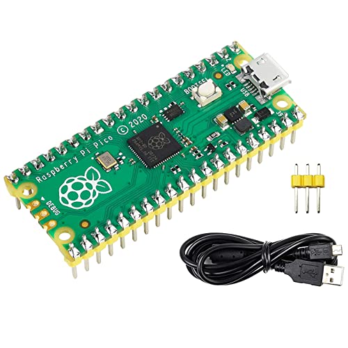 youyeetoo Raspberry Pi Pico Microcontroller Mini Development Board Based on RP2040 Chip,Dual-Core ARM Cortex M0+ Processor, Flexible Clock Running up to 133 MHz youyeetoo Raspberry Pi Pico Microcontroller Mini Development Board Based on RP2040 Chip,Dual-Core ARM Cortex M0+ Processor, Flexible Clock Running up to 133 MHz von youyeetoo