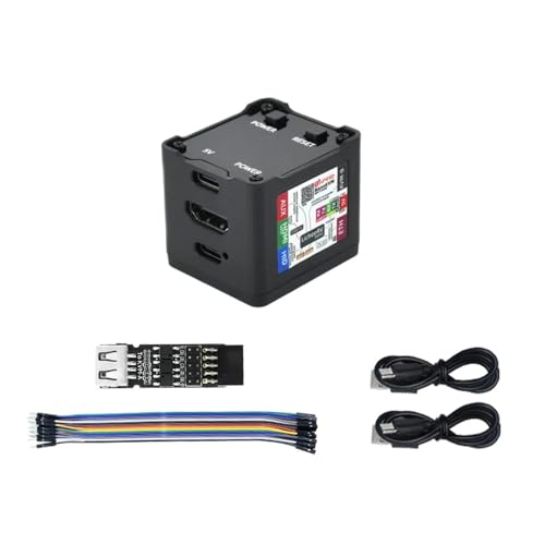youyeetoo Sipeed NanoKVM Mini Remote Control Operations Maintenance Server, 1TOPS NPU 1GHz C906 RISC-V Linux Single Board Computer, mit 100M Netzwerkanschluss (Full-Paket-Schwarz) von youyeetoo