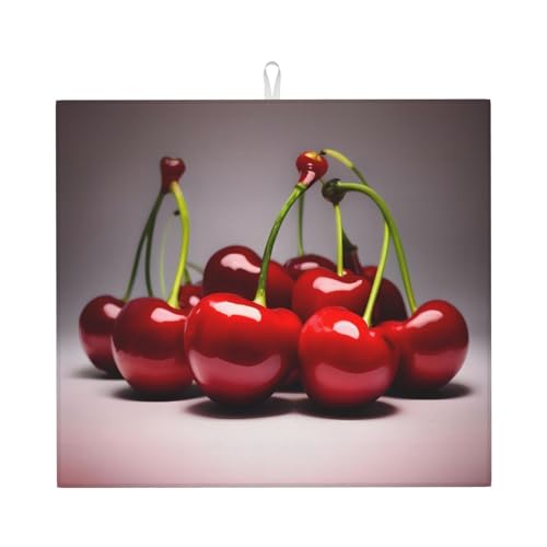 YUANGJHOP Abtropfmatte für die Küche, hitzebeständige Abtropfmatte mit rutschfester, versteckter Küche, super saugfähige Abtropfmatte, leicht zu reinigende Abtropfmatte. von yuangjhop