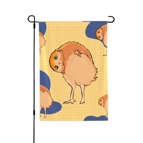 YUANGJHOP Krumme Eulenflagge Geeignet für den Innen- und Außenbereich, perfekt für Haus, Garten, Veranstaltungen und patriotische Displays. von yuangjhop