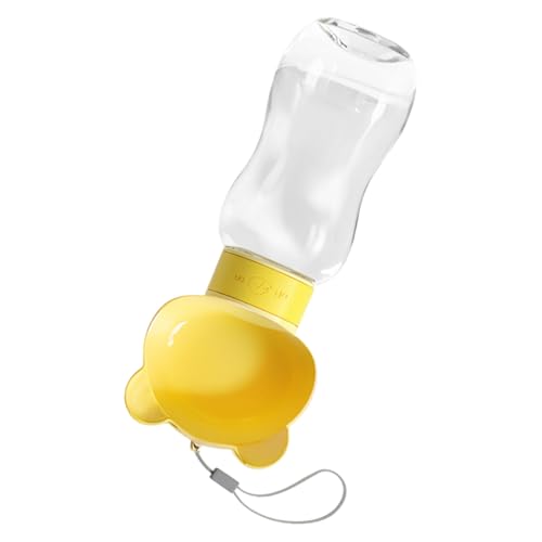 yuchdzexu Hund Wasserspender Tragbar - Reise Welpe Wassernapf | Auslaufsicher Cartoon Container Schüssel für Outdoor Park Camping Wandern Zuhause Auto Walking Abenteuer von yuchdzexu