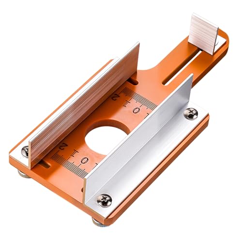 yuchdzexu Router Eckradius-Schablone, Präzisions-Eckradius-Routing-Schablonen, multifunktionaler Board-Lichtbogen-Trimmer-Maschinenführung für Hausrenovierungsbauunternehmer von yuchdzexu