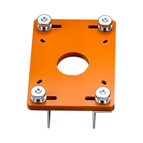 yuchdzexu Runde Eckradius-Schablonen für Holzbearbeitung, Präzisions-Eckradius-Routing-Vorlagen – Multifunktionaler Bogenschneider, Maschinenführung für Heimwerker von yuchdzexu