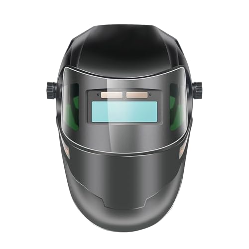 yuchdzexu Schweißhelm mit automatischer Verdunkelung – schützender Schweißschirm, Lötschutzhaube für Autoreparatur, Baustelle, industrielle Wartung, professionelle Schweißer von yuchdzexu