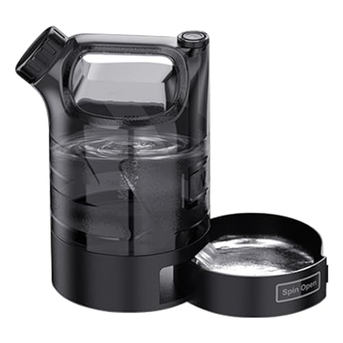 yuchdzexu Tragbare Hunde-Wasserflasche – Camping-Haustier-Trinkspender, tragbare Hunde-Wasserflasche für Outdoor, Wandern, Camping, Spazierengehen, Wohnung von yuchdzexu
