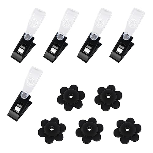 Gartenflagge Gummistopper und Tiger 10 Stück Pack Ständer Halter Stange Gummistopper Anti-Wind-Clips für Gartenflaggen Stopper und Hofflagge Clip Flaggenstopper Zubehör für Gartenflaggenstangen von yuntop