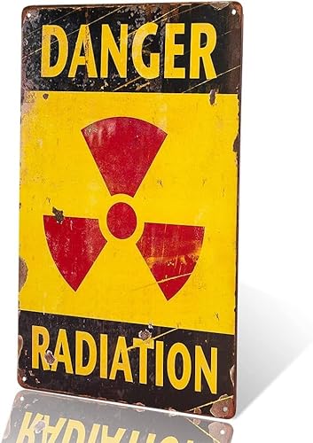 yunuo Danger Radiation Sign Garagenschild Metallblechplakate Wall Art Plaques yunuo Danger Radiation Sign Garagenschild Metallblechplakate Wall Art Plaques von yunuo