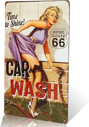 yunuo Warnschild mit englischer Aufschrift „Danger radiation“, für Autowäsche, Garage, Fallout Air Raid Shelter Metal Blechschild Vorsicht von yunuo