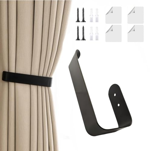 yupeuooe Fensterrückhalt - Metall Fensterhalter - 2er-Set Dekorative Aufhänger Multifunktional Für Vorhänge Handtücher Hüte Regenschirme yupeuooe Fensterrückhalt - Metall Fensterhalter - 2er-Set Dekorative Aufhänger Multifunktional Für Vorhänge Handtücher Hüte Regenschirme von yupeuooe