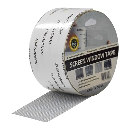 yupeuooe Fliegengitter Reparatur Set 5cmX2m, Selbstklebend Gewebeband Glasfaser-Gewebe, Stark klebendes Bildschirm Reparaturband, Selbstklebend Glasfaser Reparatur Klebeband yupeuooe Fliegengitter Reparatur Set 5cmX2m, Selbstklebend Gewebeband Glasfaser-Gewebe, Stark klebendes Bildschirm Reparaturband, Selbstklebend Glasfaser Reparatur Klebeband von yupeuooe
