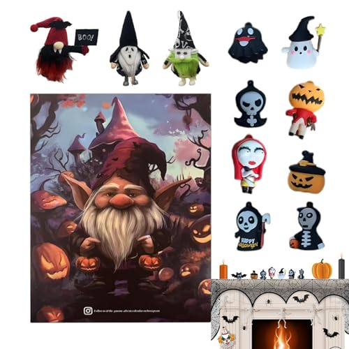 yupeuooe Halloween Advent,Horror 24 Tage Halloween-Kalender | Feiertags-Dekoartikel für Kinderzimmer, Jugendzimmer, Party, Büro, Kinder, Familie, Freunde, , Mädchen, Teenager yupeuooe Halloween Advent,Horror 24 Tage Halloween-Kalender | Feiertags-Dekoartikel für Kinderzimmer, Jugendzimmer, Party, Büro, Kinder, Familie, Freunde, , Mädchen, Teenager von yupeuooe