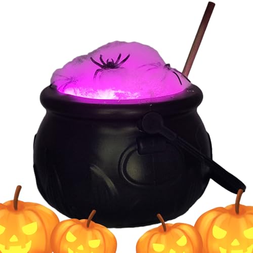 yupeuooe Halloween- – Hexenkalderon-Topfeimer | Farbwechselnde Farbe, beleuchtete Dekoration für Rasen, Hof, Outdoor, Party, , Zimmer, drinnen und Zuhause yupeuooe Halloween- – Hexenkalderon-Topfeimer | Farbwechselnde Farbe, beleuchtete Dekoration für Rasen, Hof, Outdoor, Party, , Zimmer, drinnen und Zuhause von yupeuooe