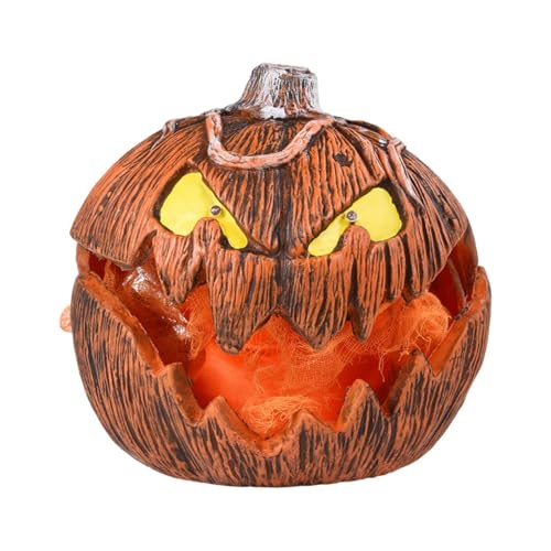 yupeuooe Kürbis-Partylichter - Kürbislaterne Desktop-Ornament - Dekorative Heimdekoration für den Schreibtisch, Thanksgiving-Party, Wohnzimmer (Batterie Nicht im Lieferumfang enthalten). von yupeuooe