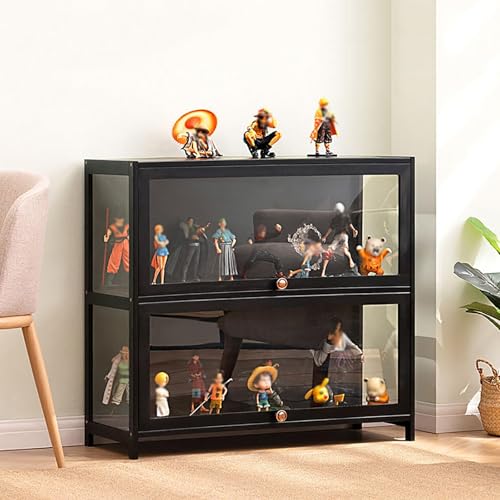 Aufbewahrungsschrank,Sammlung Vitrine,Curio-SchräNke,Living Room Display Cabinet,Vitrinenschrank Bambus,Flip-Schranktür-Design,Ist Staubdicht und Leicht zu Reinigen Sich 80×32×73cm Schwarz Aufbewahrungsschrank,Sammlung Vitrine,Curio-SchräNke,Living Room Display Cabinet,Vitrinenschrank Bambus,Flip-Schranktür-Design,Ist Staubdicht und Leicht zu Reinigen Sich 80×32×73cm Schwarz von yurstcggh
