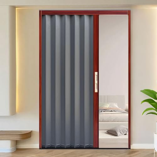 yurstcggh Verdunkelungs-Teleskop-Falttür, Badezimmerinnenraum Tür, für Schrank, Wandschrank, Küche, Flur, Trennwand 160×198.1cm yurstcggh Verdunkelungs-Teleskop-Falttür, Badezimmerinnenraum Tür, für Schrank, Wandschrank, Küche, Flur, Trennwand 160×198.1cm von yurstcggh