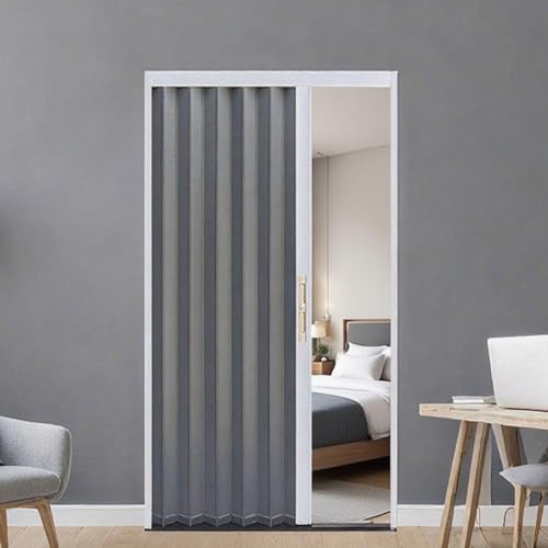 yurstcggh Verdunkelungs-Teleskop-Falttür, Badezimmerinnenraum Tür, für Schrank, Wandschrank, Küche, Flur, Trennwand 73×189cm yurstcggh Verdunkelungs-Teleskop-Falttür, Badezimmerinnenraum Tür, für Schrank, Wandschrank, Küche, Flur, Trennwand 73×189cm von yurstcggh