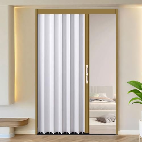 yurstcggh Verdunkelungs-Teleskop-Falttür, Badezimmerinnenraum Tür, für Schrank, Wandschrank, Küche, Flur, Trennwand 83×189cm yurstcggh Verdunkelungs-Teleskop-Falttür, Badezimmerinnenraum Tür, für Schrank, Wandschrank, Küche, Flur, Trennwand 83×189cm von yurstcggh