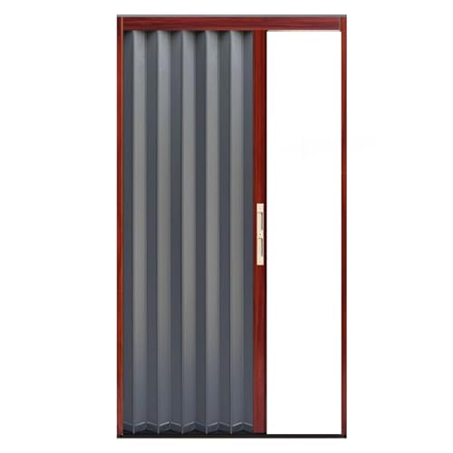 yurstcggh Verdunkelungs-Teleskop-Falttür, Badezimmerinnenraum Tür, für Schrank, Wandschrank, Küche, Flur, Trennwand 83×198.1cm yurstcggh Verdunkelungs-Teleskop-Falttür, Badezimmerinnenraum Tür, für Schrank, Wandschrank, Küche, Flur, Trennwand 83×198.1cm von yurstcggh