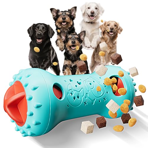 yuuaao Hundeleckerli-Spender, Hunde-Puzzle-Spielzeug für Langeweile, Futter Slow Feeder für Haustiere, Verstellbarer Leckerli-Spender Spielzeug Stimulation, Leckerli-Spender Slow Feeder Anreicherung yuuaao Hundeleckerli-Spender, Hunde-Puzzle-Spielzeug für Langeweile, Futter Slow Feeder für Haustiere, Verstellbarer Leckerli-Spender Spielzeug Stimulation, Leckerli-Spender Slow Feeder Anreicherung von yuuaao