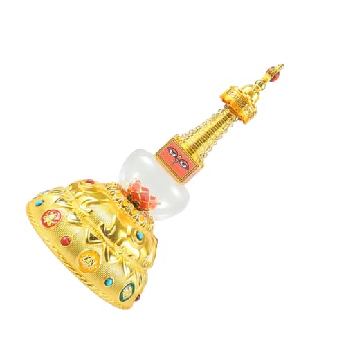 yuwqqoajv Exquisites dekoratives Turm Stupa Geschenk für jeden Anlass. Stupa Ornamente, tibetischer Stupa, einzigartiger Stil, Elegante Dekoration, Gold von yuwqqoajv