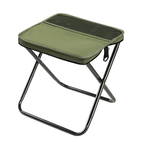 yuwqqoajv Stuhl Angeln Tragbar Leicht Zu Tragen Und Gebaut, Um Langlebig OxfordCloth Tragbarer Klappstuhl Stuhl Tragbarer Campingstuhl, Grün von yuwqqoajv