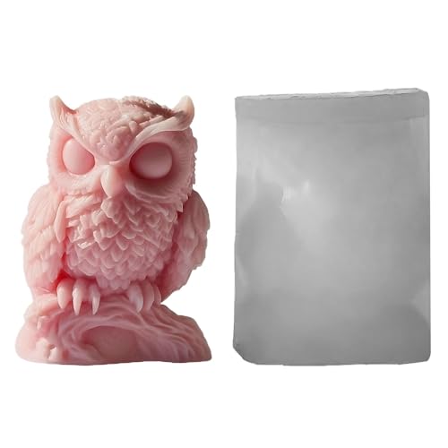 -Eulen-Kerzenform, Eulenkerze Silikonform, Eule Silikonform, Seifenform Eule Kuchen Fondant Silikon Formen Backform, Fondant Kuchendeko -Eulen-Kerzenform, Eulenkerze Silikonform, Eule Silikonform, Seifenform Eule Kuchen Fondant Silikon Formen Backform, Fondant Kuchendeko von yybng
