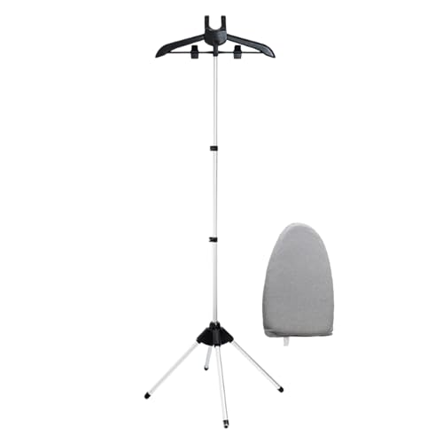 yybng Dampfbügelgestell Für Kleidung - Tragbarer Kleiderbügel Für Handdampfbügeleisen,Klappbare Textilpflege Ausrüstung Platzsparend mit Bügelhandschuh für Wohnheim Hotel Badezimmer Haushalt yybng Dampfbügelgestell Für Kleidung - Tragbarer Kleiderbügel Für Handdampfbügeleisen,Klappbare Textilpflege Ausrüstung Platzsparend mit Bügelhandschuh für Wohnheim Hotel Badezimmer Haushalt von yybng