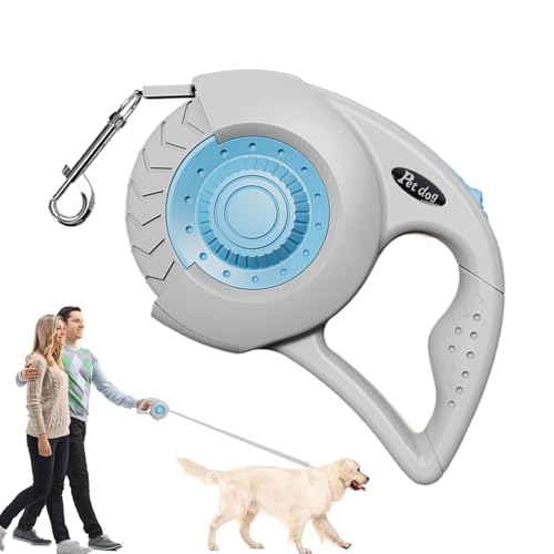 yybng Einziehbare Hundeleine | 5 M Haustier Führungsband - Tragbare Leine Mit Bremse Für Training Und Spaziergang | Geeignet Für Große Und Mittelgroße Hunde Im Freien Camping Garten yybng Einziehbare Hundeleine | 5 M Haustier Führungsband - Tragbare Leine Mit Bremse Für Training Und Spaziergang | Geeignet Für Große Und Mittelgroße Hunde Im Freien Camping Garten von yybng