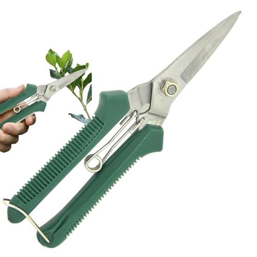 yybng Gartenschere | Robuste Strauchschere - Gartenschere Mit Rutschfestem Griff, Präzisionsschnitt Rostfrei Zum Schneiden, Pflegen Und Ernten yybng Gartenschere | Robuste Strauchschere - Gartenschere Mit Rutschfestem Griff, Präzisionsschnitt Rostfrei Zum Schneiden, Pflegen Und Ernten von yybng