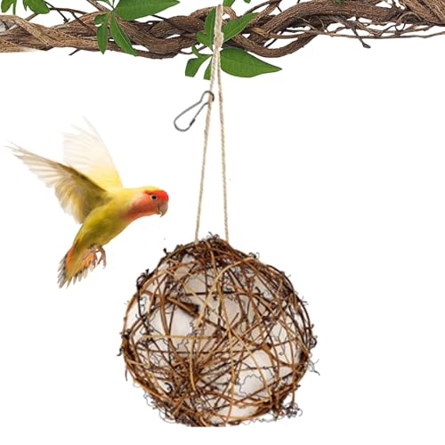 yybng Globe Kolibri-Nester,Vogel-Nisthaus - Kolibri-Haus-Nestball - -Vogelhaus, nachfüllbare Vogelniststation für den Außenbereich zur Vogelbeobachtung, Terrassengarten, Vögel, Zaunkönige, Finken yybng Globe Kolibri-Nester,Vogel-Nisthaus - Kolibri-Haus-Nestball - -Vogelhaus, nachfüllbare Vogelniststation für den Außenbereich zur Vogelbeobachtung, Terrassengarten, Vögel, Zaunkönige, Finken von yybng