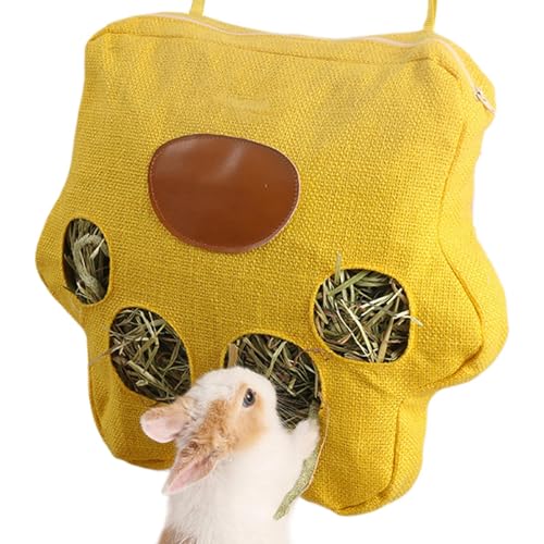 yybng Heuraufhänger Für Kaninchen | Hängbarer Heuhalter | Futtersack Für Kaninchen Chinchillas Hamsters Kleintiere Käfig Stall Draußen Innenbereich yybng Heuraufhänger Für Kaninchen | Hängbarer Heuhalter | Futtersack Für Kaninchen Chinchillas Hamsters Kleintiere Käfig Stall Draußen Innenbereich von yybng