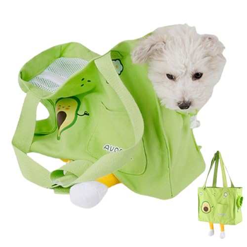 yybng Hundetrage Tasche, Verstellbarer Weicher Tragebeutel, Haustiertransport Rucksack für Reisen Auto Flughafen Tierarzt Taxi von yybng