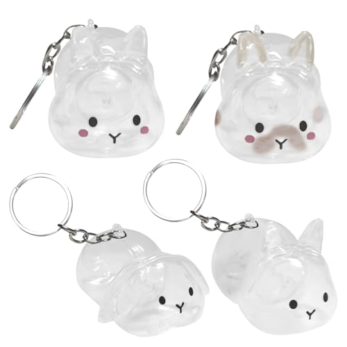 yybng Katzenhaare Halter Haarsammler | 4 Stück Haustier Haarsammler Flasche | Klarer Aufbewahrungsbehälter In Hasenform Für Freunde Familie Alltag Reisen Feste yybng Katzenhaare Halter Haarsammler | 4 Stück Haustier Haarsammler Flasche | Klarer Aufbewahrungsbehälter In Hasenform Für Freunde Familie Alltag Reisen Feste von yybng