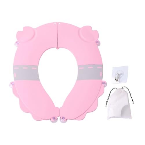 yybng Kinder Toilettensitz, Spritzwassergeschützter Toilettensitz für Töpfchentraining, Klappbar und Tragbar für Kinder Kleinkinder Badezimmer Auto Reisen Zuhause von yybng