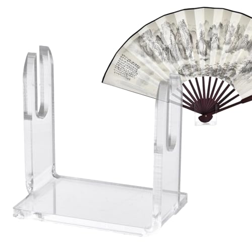yybng Klappbarer Fächerständer,Handfächerhalter - Acryl Aufbewahrung Wohnzimmer Ausstellung Schreibtisch Deko yybng Klappbarer Fächerständer,Handfächerhalter - Acryl Aufbewahrung Wohnzimmer Ausstellung Schreibtisch Deko von yybng