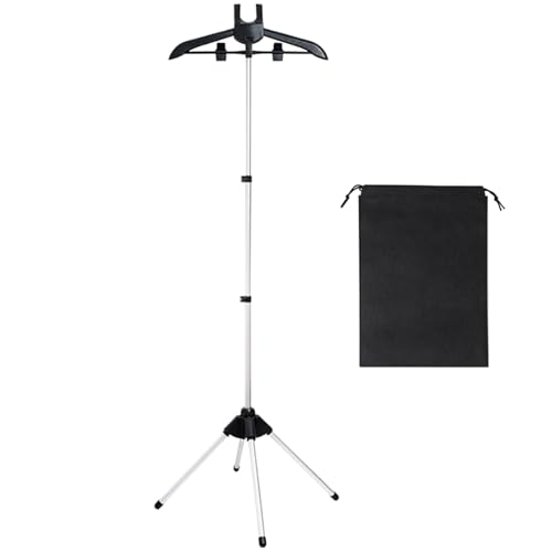 yybng Kleider Dampfständer - Dampfgestell Mit Aufbewahrungstasche - Höhenverstellbare Dampflösung Für Jacken Hosen Mäntel Hemden von yybng