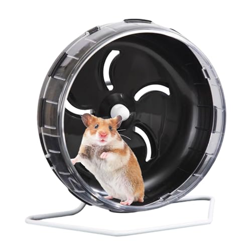 yybng Kleines Hamsterrad | Hamster Fitnessrad Mit Verstellbarem Standfuß | Käfig Laufrad Spielzeug Kleintier Aktivitätszubehör Für Wohnheim Schlafzimmer Wohnzimmer yybng Kleines Hamsterrad | Hamster Fitnessrad Mit Verstellbarem Standfuß | Käfig Laufrad Spielzeug Kleintier Aktivitätszubehör Für Wohnheim Schlafzimmer Wohnzimmer von yybng