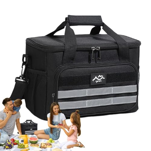 yybng Kühltasche Für Essen - Wiederverwendbare Brotboxen - Tragfähiges Hochvolumen Wasserdichtes Modell für Wandern Camping Arbeit von yybng